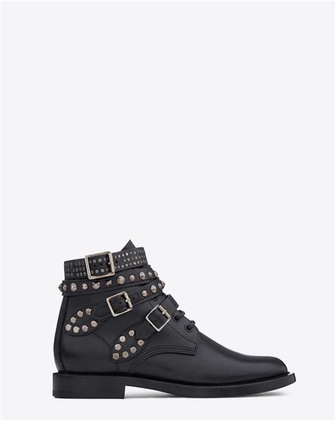 ysl studded boots|saint laurent boots clearance.